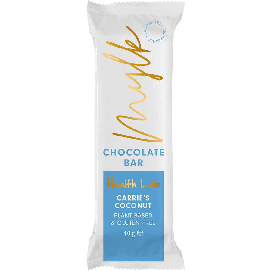 Health Lab Chocolate Bar Carrie's Coconut Mylk 40g