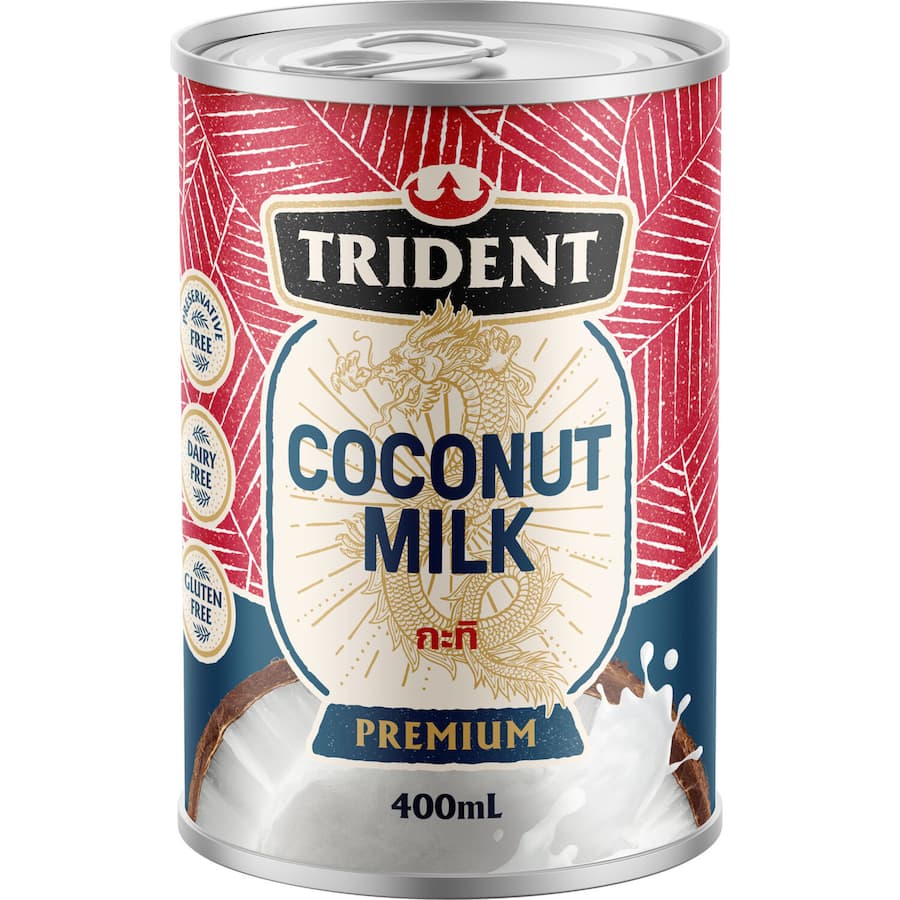 Trident Coconut Milk  Can 400mL