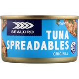 Sealord Spreadables Tuna Spread Original Tear tab can 90g