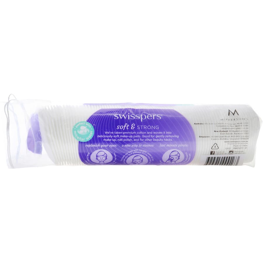 Swisspers Cotton Pads Make Up 80pack