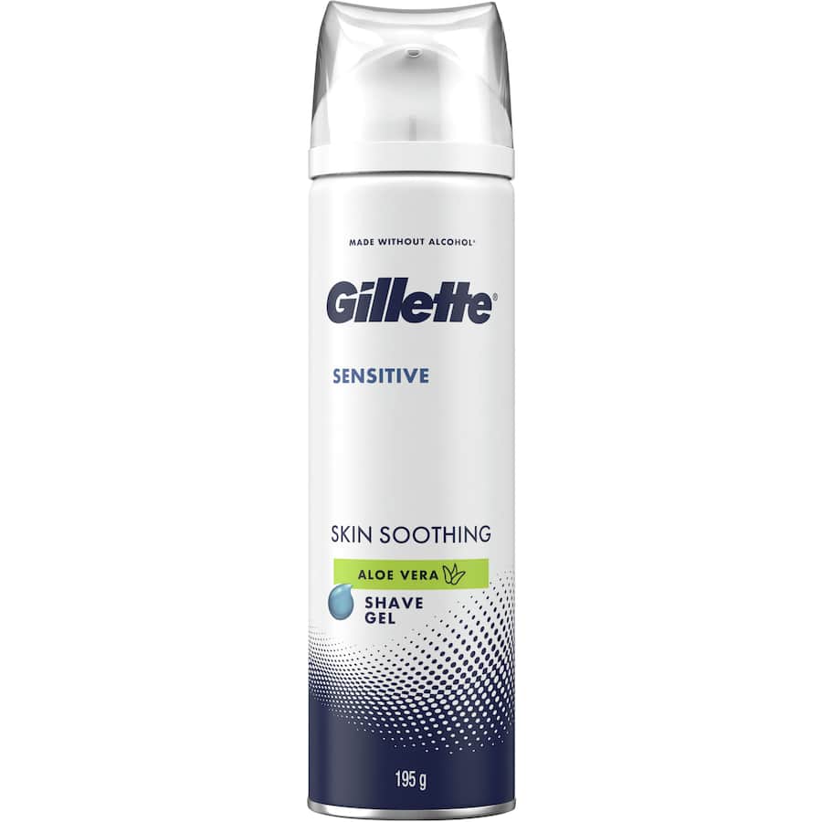 Gillette Sensitive Skin Shave Gel Soothing 195g