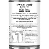 F Whitlock & Sons Killer Beans Fuego Chilli 420g