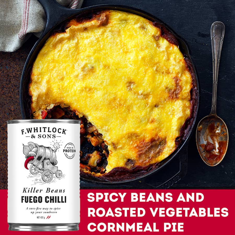 F Whitlock & Sons Killer Beans Fuego Chilli 420g