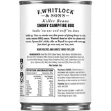 F Whitlock & Sons Killer Beans Smoky Campfire Bbq 420g