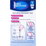 First Response Pregnancy Test Kit Dip And Read 1pack