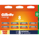 Gillette Fusion 5 Manual Razor Blades Refill  Refil 8pack