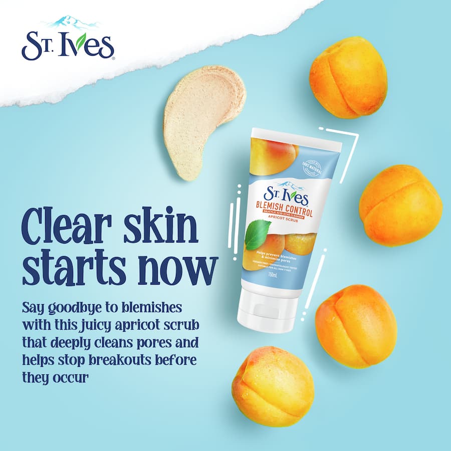 St Ives Acne Treatment Blemish Control Apricot 150mL