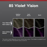 Schwarzkopf Brilliance Hair Colour 85 Violet Vision 1pack
