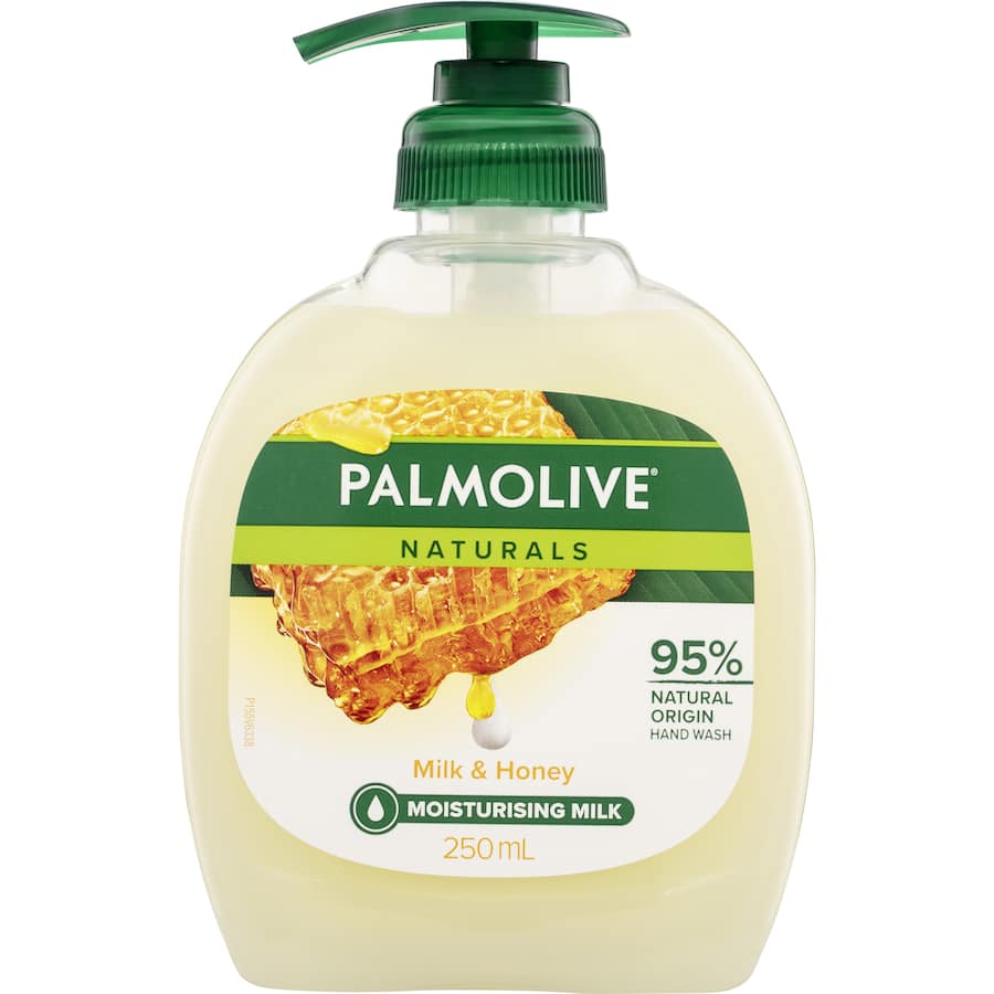 Palmolive Naturals Liquid Hand Wash Milk & Honey Pump 250mL