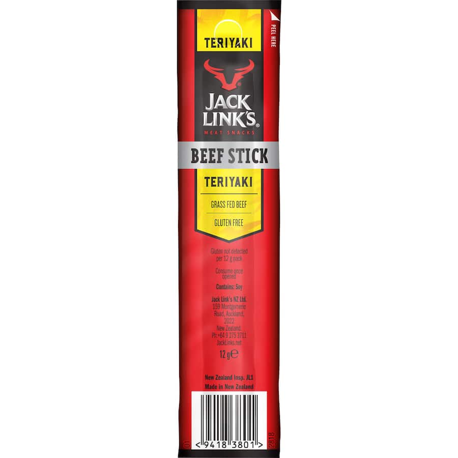 Jack Links Beef Jerky Teriyaki Stick 12g