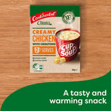 Continental Cup A Soup Instant Soup Creamy Chicken & Croutons 60g 2pack