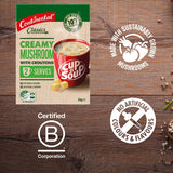 Continental Classics Cup A Soup Creamy Mushroom With Croutons Pack 50g