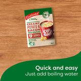 Continental Cup A Soup Instant Soup Potato, Bacon & Croutons 75g 2pack