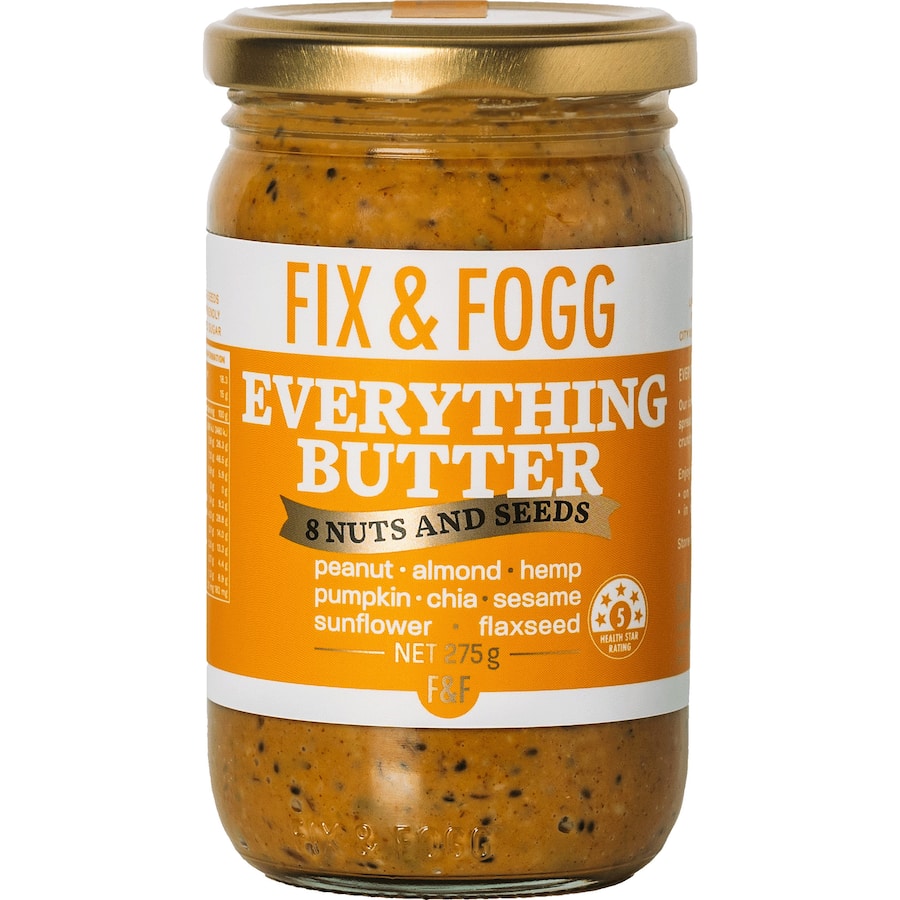 Fix & Fogg Everything Butter Nuts & Seed Spread 275g