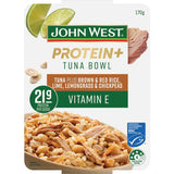 John West Protein+ Tuna Chickpeas Lemongrass & Lime Tray 170g