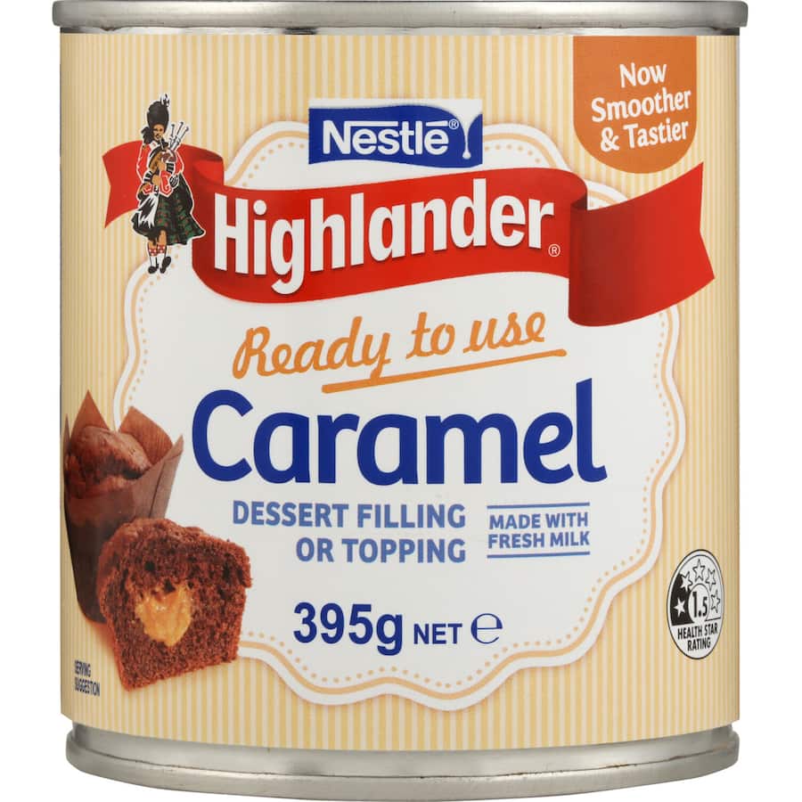 Nestlé Highlander Caramel Filling Can 395g