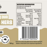 Mingle The Iconic Duo Garlic & Herb Mix Natural Seasoning Shaker 50g