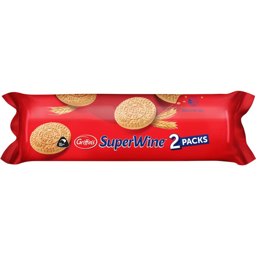 Griffins Biscuits Superwine Twin Pack 500g