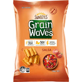 Sunbite Grain Waves Wholegrain Chips Salsa 140g