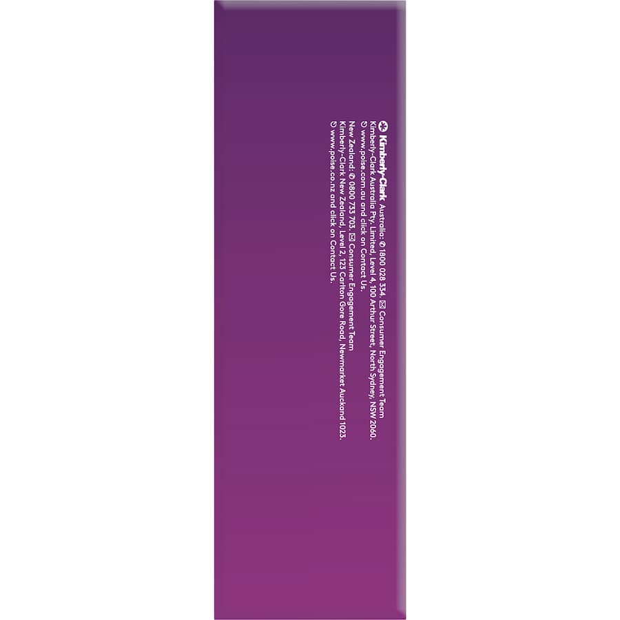 Poise Womens Continence Pads Regular Liners 26pack