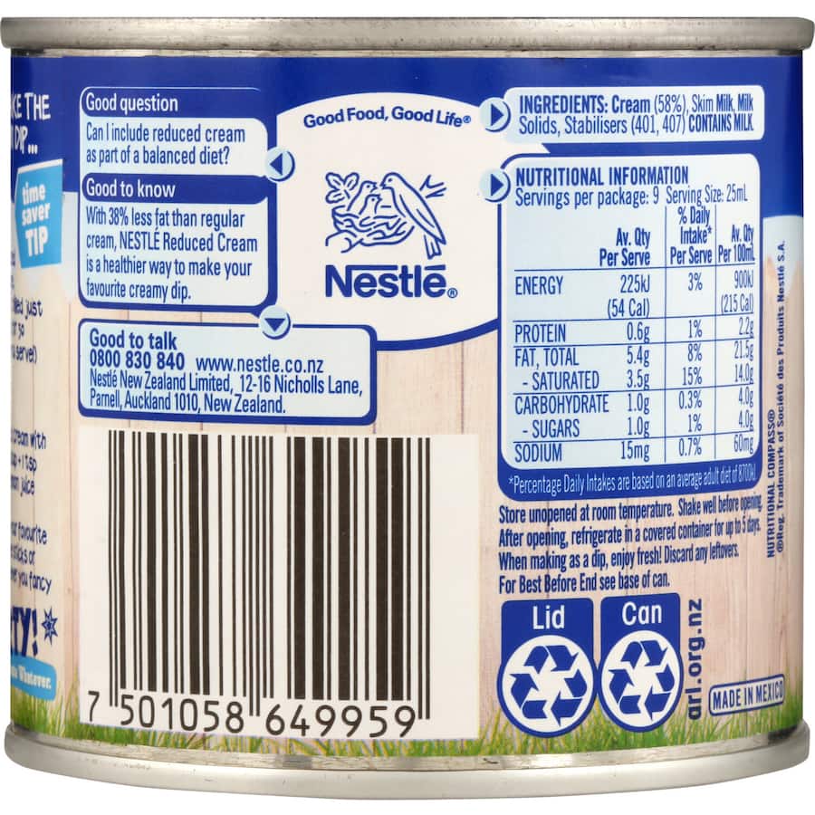 Nestlé Reduced Cream  0 230mL