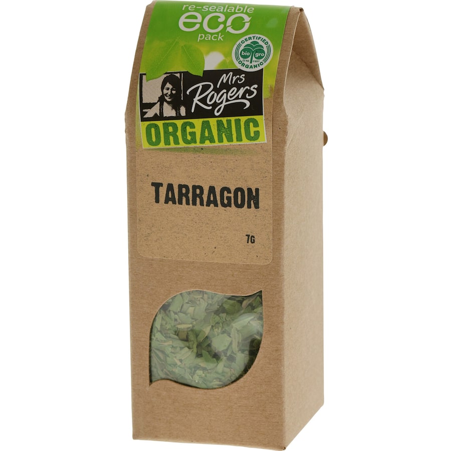 Mrs Rogers Eco Organic Tarragon  Box 7g