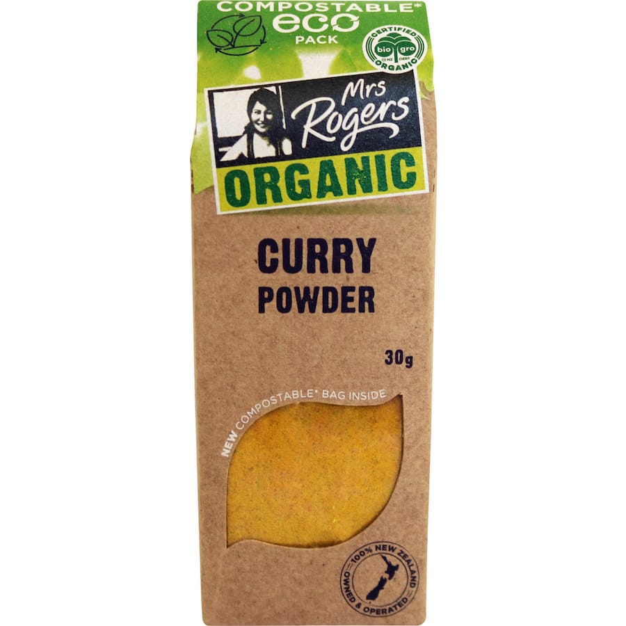 Mrs Rogers Eco Organic Curry Powder  Box 30g