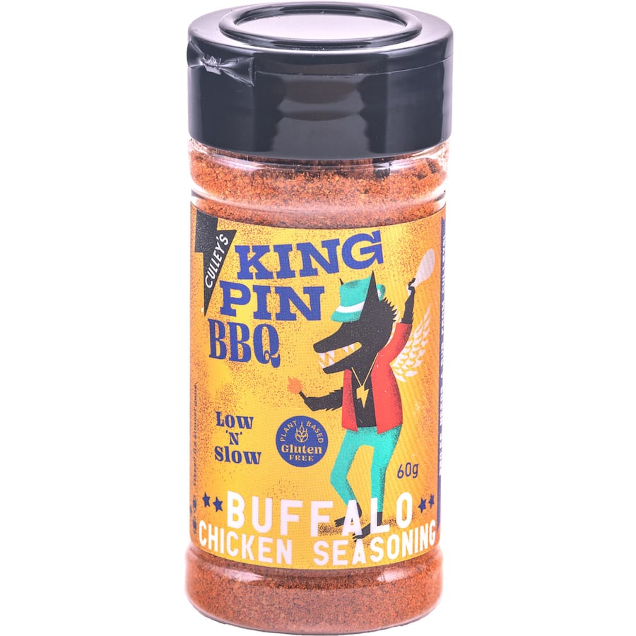 Culley's King Pin Bbq Rub Buffalo Chicken Shaker 60g