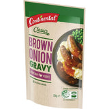 Continental Jug A Gravy Instant Gravy Mix Brown Onion Sachet 25g