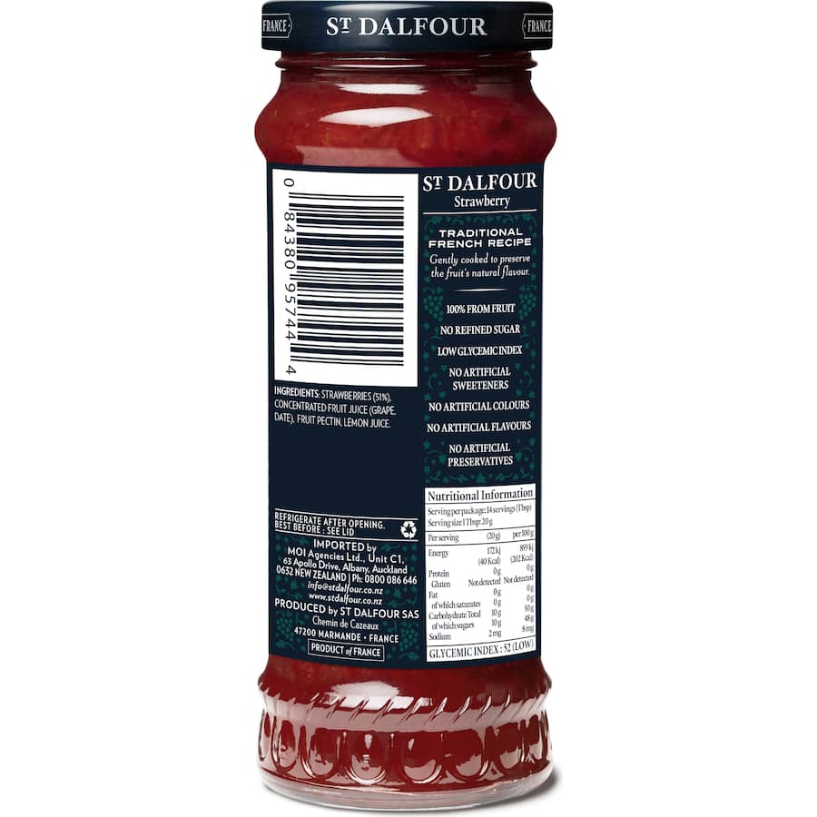St Dalfour Jam Strawberry 284g