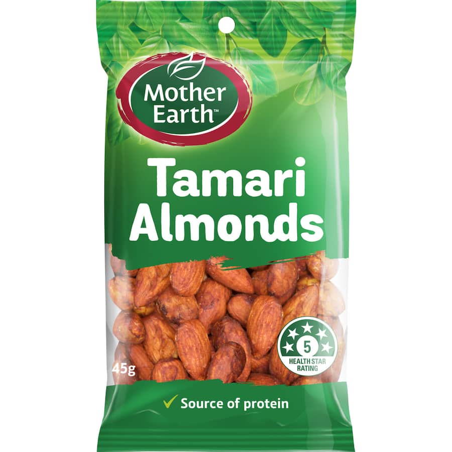Mother Earth Almonds Tamari 45g