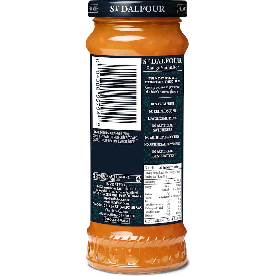 St Dalfour Marmalade Orange 284g