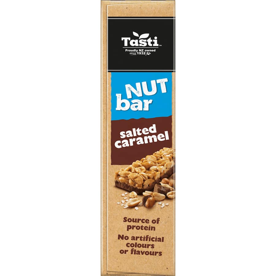 Tasti Nut Bar Salted Caramel 6pk 210g