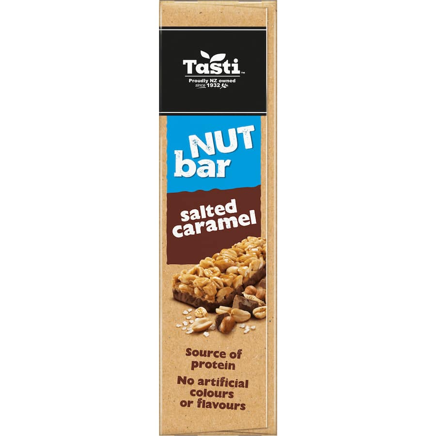 Tasti Nut Bar Salted Caramel 6pk 210g