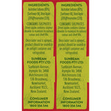 Sunbeam Fruit Snack Sultana & Apple 150g 6 x 25g