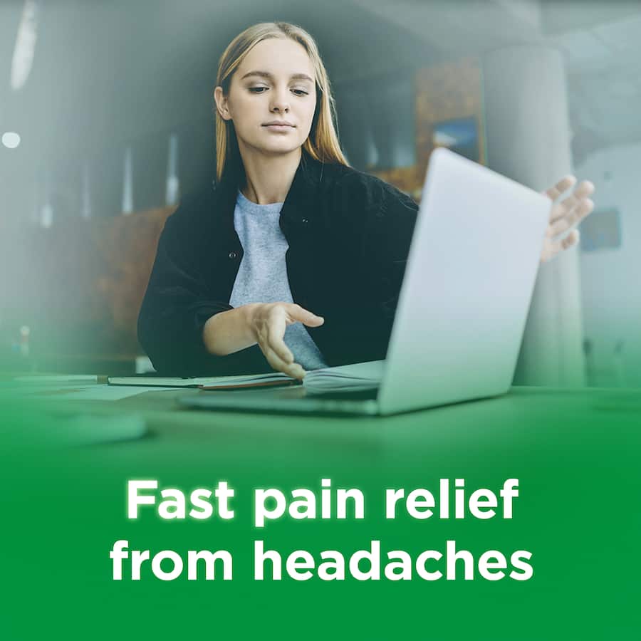 Panadol Rapid For Fast Pain Relief Paracetamol 500mg Caplets 20pack