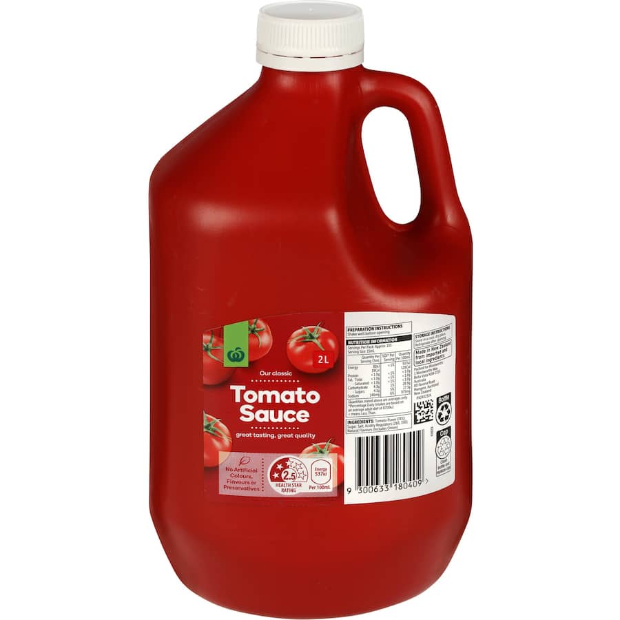Woolworths Tomato Sauce  2L