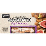 Olina's Gluten Free Crackers Fig & Almond 100g