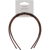 Dash Headbands Narrow Shell 2pack