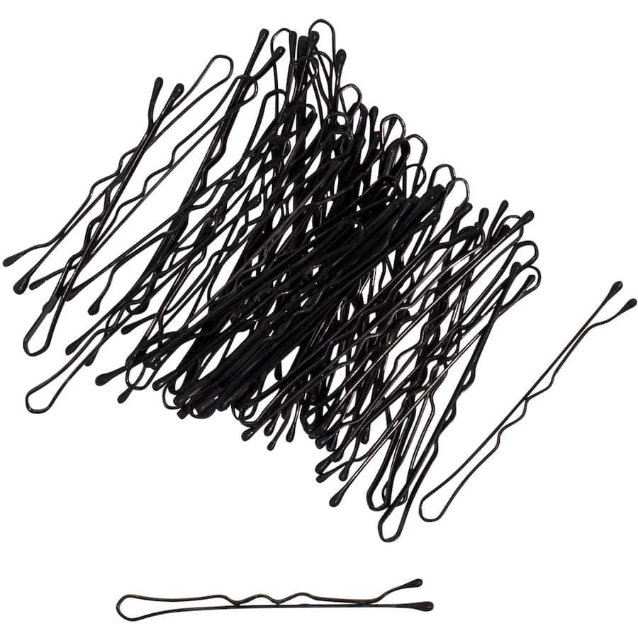 Dash Pins Bobby Black 4.5cm 80pack