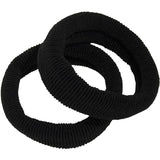 Dash Ponytailers Extra Large Black 2pack