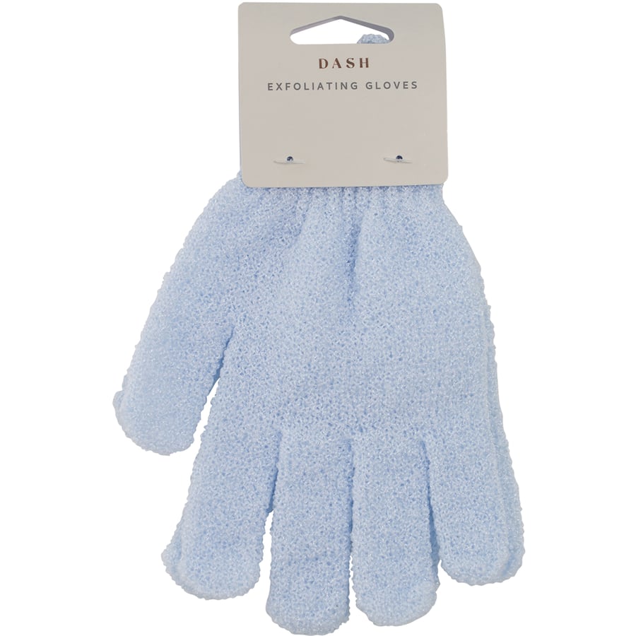 Dash Bath Gloves Exfoliating 2pack