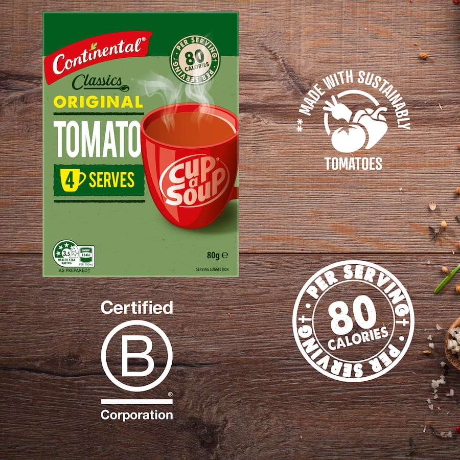 Continental Classics Cup A Soup Original Tomato Pack 80g