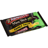 Arnotts Chocolate Biscuits Mint Slice Family pack 365g