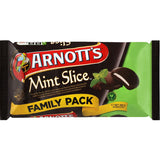 Arnotts Chocolate Biscuits Mint Slice Family pack 365g