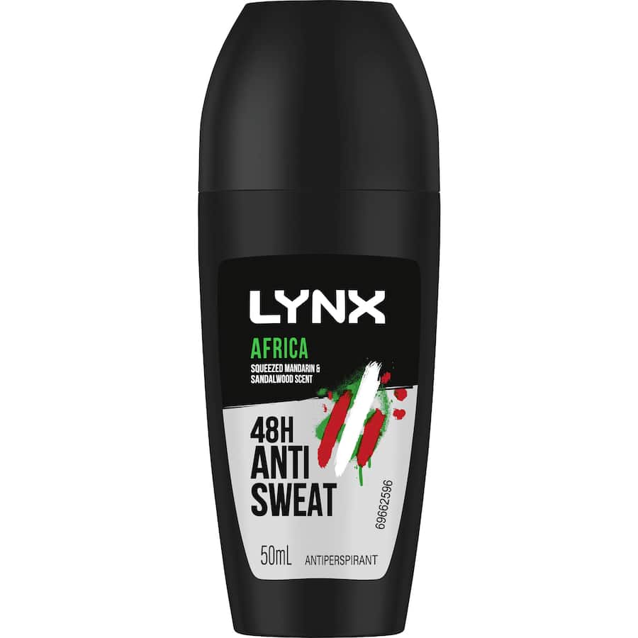 Lynx Men Antiperspirant Roll On Africa 50mL