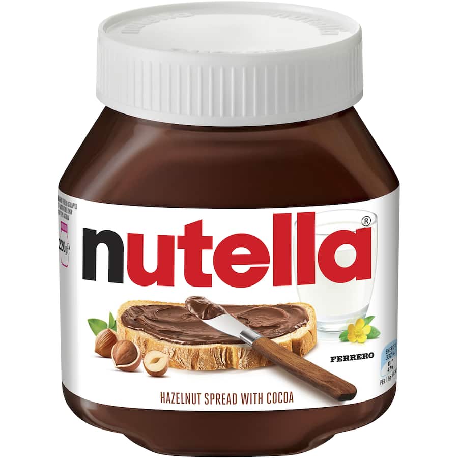 Nutella Hazelnut Spread  Jar 220g