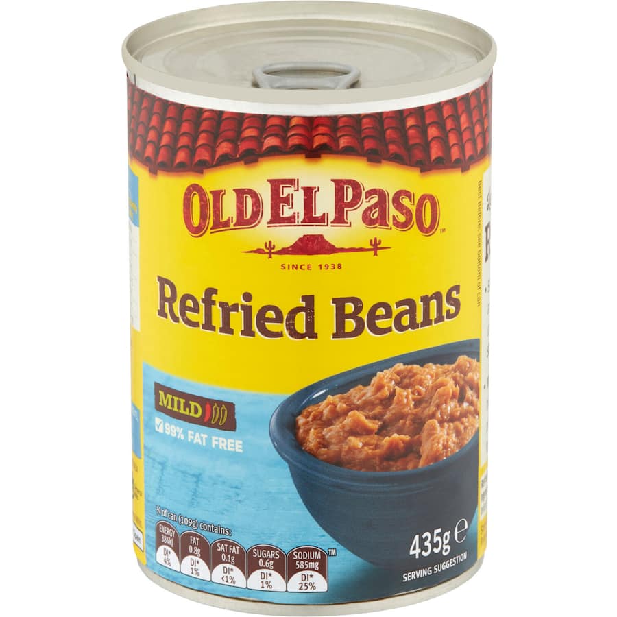 Old El Paso Refried Beans  Tin 435g