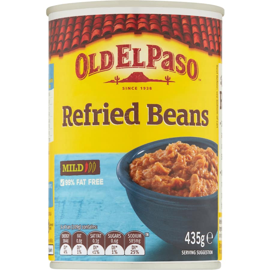 Old El Paso Refried Beans  Tin 435g