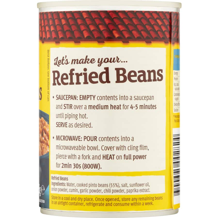 Old El Paso Refried Beans  Tin 435g